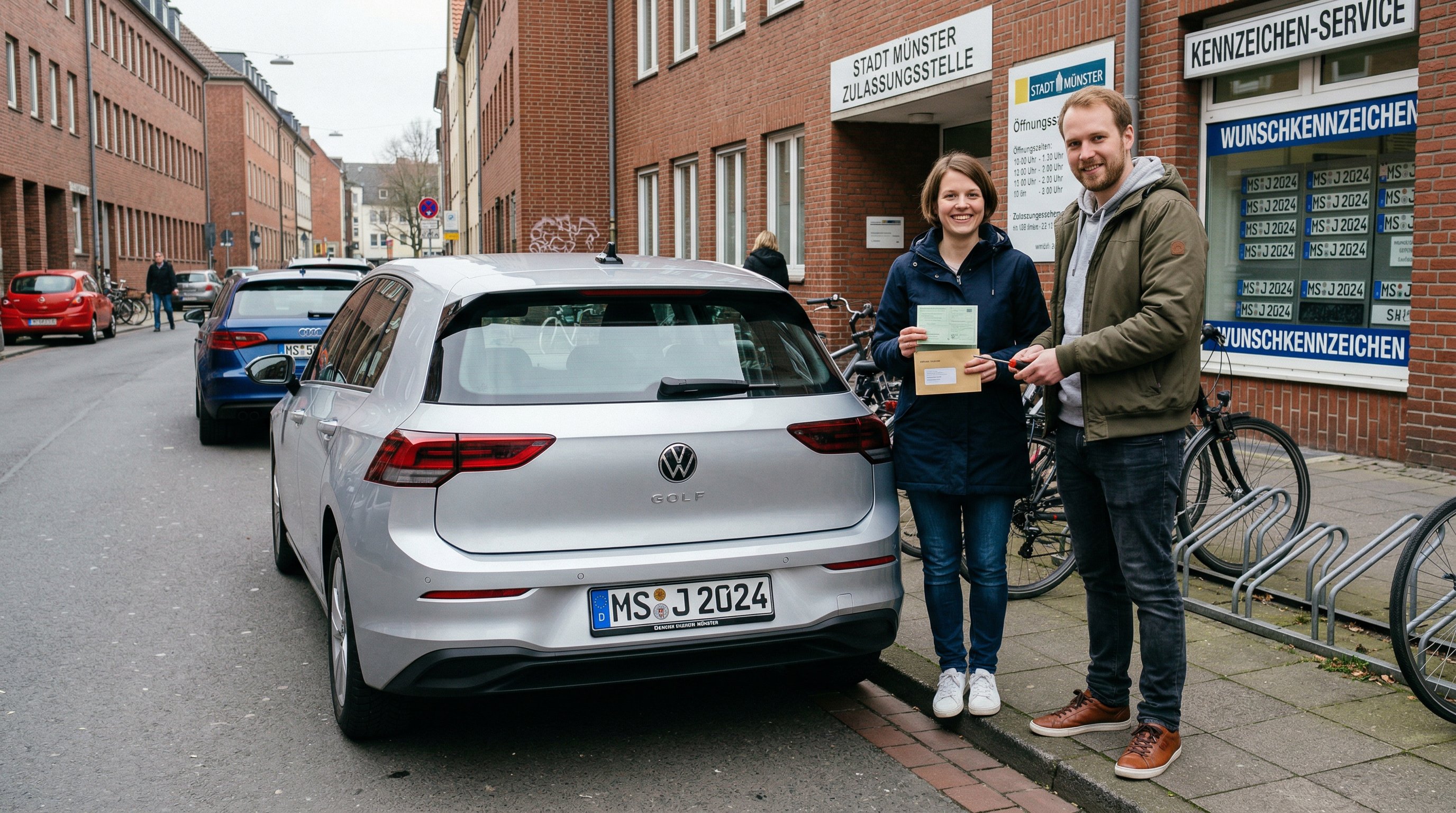 Wunschkennzeichen Münster (MS) – Ratgeber und Reservierung